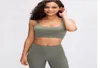 HISIMPLE 2020 Vrouw Sportbeha Push Up Active Wear Tops Voor Vrouwen Gym Roze Brasserie Sportbeha Criss Cross Crop Top Effen Vrouwelijke Y8824408