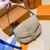 saumur bb designer bags women luxury epi leather crossbody bag circle sign hobo handbag fashion envelope bags with box 86