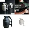 Mugs Creative Grenade Coffee Practical Water Cup With Lid Funny Gifts Granada Creativa Taza De Cafe T2005063967973 Drop Delivery Hom Dhftn