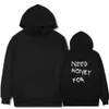 Herenpakken fleece warme hoodies mannen puur katoen zachte comfortabele letters print y2k kleding kap in sweatshirts aanpassen