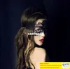 Mode chaude nouvelle mascarade Halloween exquis dentelle demi masque pour dame noir blanc Option mode Sexy KD18 ZZ