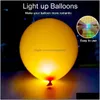 Led Toys Balloon Lights Flash Colorf Round Tiny Lamps Waterproof Luminous Balls Ornament For Wedding Birthday Pa Kidssunglass Drop D Dhiwj