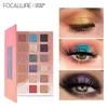 Focalure 18 Renk Pigment Göz Farı Paleti Renkli Göz Farı Pallet Glitter Foortligherin