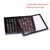 100 Slots Rings Display Stand Storage Box Ring Box Jewelry Organizer Holder Show Case Casket #228405 240110