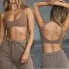 Fitness-BH Kardashian, gleicher Stil, stoßfest, Sport, abgerundeter Saum, Yoga-Kleidungs-BH, schmale Passform, Top, Run, Damen, 240110