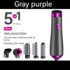 Dryers Xiaomi Hair Dryers 5 in 1 Hot Air Comb Professional Hair Brush Dryer And Straightening Brush Curler Salon Style Tool Blow Drier