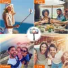 Monopods Selfie Stick Statief Monopod met mobiele telefoonhouder Geschikt Bluetooth-compatibel voor live videogesprekken tussen Ios en Android