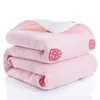 Muslin Baby Toddler Blanket 100% Cotton Bedding Quilt Premium 6 Layer Gauze Breathable Super Soft Infant Stroller Swaddle Wrap 240111