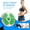 Twist Waist Disc Board with Handles Trims Multi-Functional 3D Waist Twister Low Noise Balance Trainer Home Gym Fitness Equipment 240111