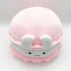 Soft Macaron Pillow Cookie Toy Soft Stuffed Cute Biscuit Pillow Kawaii Kids Toys Birthday Home Decoration Pillow Christmas Gifts 240111