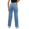 Pantalon femme haute qualité déchiré pantalon large jean pour femme grande taille