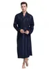 Pyjamas en Satin de soie pour hommes vêtements de nuit Robe Robes peignoir chemise de nuit S ~ 3XL _ _ pour cadeaux de noël 240110 240110