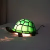 Jolie lampe de table tortue verte – Cadeau parfait pour la décoration de la chambre des enfants !