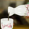 Ensemble de verres à vin en céramique, Pot à saké traditionnel, bouilloire Saki rétro, tasse de Style japonais, tasses à thé