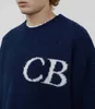 سترات الرجال البحرية الأزرق Knit Cole Buxton CB Sweater Men Women Soft Cole Buxton سترة كبيرة الحجم