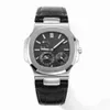 superclone Mens PP Pateks Luxury Automatic Mechanical 5712 Orologio da polso di design RR6Q AAA Specchio zaffiro antigraffio Business Leisure Montre 2T1Z