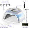 66 LEDs Krachtige Nageldroger UV LED Lamp Voor Curing Gel Polish Met Motion Sensing Manicure Pedicure Salon Tool 240111