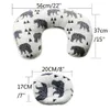 2Pcs/Set Baby Nursing Pillows Maternity Baby Breastfeeding Pillow Infant U-Shaped born Cotton Feeding Waist Cushion 240111