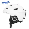 Copozz hommes femmes casque de ski demi-couverture Snowboard Moto motoneige sécurité casque de neige hiver chaud pour adultes et enfants 240111