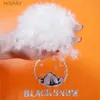 寝袋の黒い雪の屋外キャンプバッグ