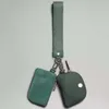 10 couleurs LL Yoga porte-clés sac de rangement boucle en Nylon sac de carte sac de rangement de poignet