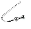 Stainless Steel Double Ball Anal Hook For Adult Novelty Adult Metal Butt Plug Toys Sex Products7148503