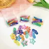 Hair Accessories 10Pcs/Set Women Girls Fashion Candy Color Geometric Stars Ornament Clips Adult Sweet Hairpins Female