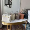 Borse firmate Totes moda di lusso Borsa avvolgente in pelle a grana litchi Borsa versatile da donna di grande capacità in pelle bovina primo strato Borsa a tracolla monospalla in pura pelle