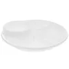 Наборы столовой посуды 1шт Creative Ration Разделенная тарелка для кухни Уменьшение жира (Белый)