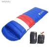 Sleeping Bags White Goose Down Filling Bag For Tourism Camping Emergency supplies bag Nature hikeL240112