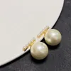 Ohrstecker 2024 IN Vintage-Schmuck für Frauen Modedesigner Eardrop Feine Qualität Perlenohr