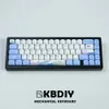 Claviers KBDiy KOA Keycaps océan baleine PBT Keycap similaire MOA 7u MAC ISO japonais coréen russe 135 touches/ensemble pour clavier mécanique KITL240105