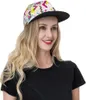 Boll Caps Retro 80s 90 -tal Snapback Hat Hip Hop Style Fashion Flat Bill för män Kvinnor Justerbar baseballmössa Trucker