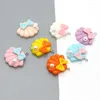 Charms 10pcs Piękny Bowknot Shell Kształt DIY Wisids do kolczyka Naszyjka Kluczowe łańcuchy Dekoracja