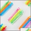 Dekompressionsspielzeug Colorf Kinderspielzeug Bubble Stick Outdoor Bubbles Shake Tube Cant Blow Break Geschenke für Hochzeiten und Partys Dro Dhrbc