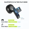 Écouteurs True Stereo Super Bass Wireless Earphones 5.2 tws Bluetooth Elets touds Binaural Call Headset pour iPhone Xiaomi