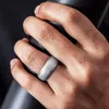 Mannen Vrouwen Mannen Siliconen Ringen 7-12 Size Hypoallergeen Flexibele Mannen Bruiloft Elastiekjes Food Grade Siliconen Vinger Ring 240111