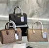 2024 travel bags top handle fashion Leather purse Crossbody Mini Duffel bag