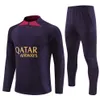 22 23 24 psgES tracksuit soccer jersey shirt paris MBAPPE football jerseys training suit jacket 22 2023 2024 chandal futbol survetement foot maillot de men kids