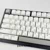 Клавиатуры XDA PBT Колпачки для клавиш на английском/японском/русском/корейском языке, 127 клавиш/набор для MAC Cherry MX Keycap для механической клавиатуры DIY CustomL240105