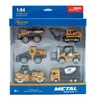 Diecast Model Cars 6Pcs Alloy Construction Engineering Vehicle Toys Excavator Heavy Transport Truck Mixer Set Dro Drop Delivery Gifts Dhqa9