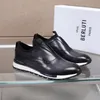 2024 Berluti Sapatos esportivos masculinos tênis de luxo de alta qualidade formadores feitos à mão sapatos de treinamento casual tackie moda confortável sapatos de caminhada couro genuíno