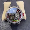 Jf RichdsMers Watch Factory Superclone Tourbillon RD509SQ Handmatig uurwerk Grootte 42 mm Energieopslag voor 70 uur Plastic film koolstofvezel kast saffier