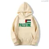 Mens Hoodies Sweatshirts Palestijnse kleding Palestijns Israëlische conflict verzet zich tegen boycots van Israels lange mouwen culturele shirts en vrouwelijke hoodies 2024 vrede