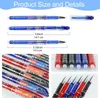 85 PCS Erasable Gel Pen Set 05mm Blue Black Friction pen for writing School Office supplies Kawaii Cute Korean Stationery 240111