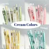 6 stylos Kawaii Gel stylo couleur surligneur ensemble écoliers stylos d'écriture Lot Ins coréen japonais papeterie approvisionnement 240111