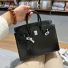 Designer Bags Luxury Fashion Totes Externally Sewn Box Leather Bag High-end Leather Handbag Glossy Cowhide Single Shoulder Crossbody Bag Fashionable Womens Bag