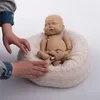 1PC Born Baby Okrągłe poduszki do Pography Prop Studio Poser Akcesoria pozujące worka z fasolą poduszka 240111