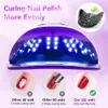 280w UV Lamp For Resin With 4Timer est Sun X11 Nail Dryer Smart Sensor Gel Lamps Upgraded Professional Tools 240111