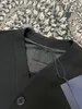 新しい春2024年春のメンズジャケットシンプルなシングルボタンデザイン私たちサイズ高品質のブラックカーディガンラグジュアリーブランドデザイナージャケット